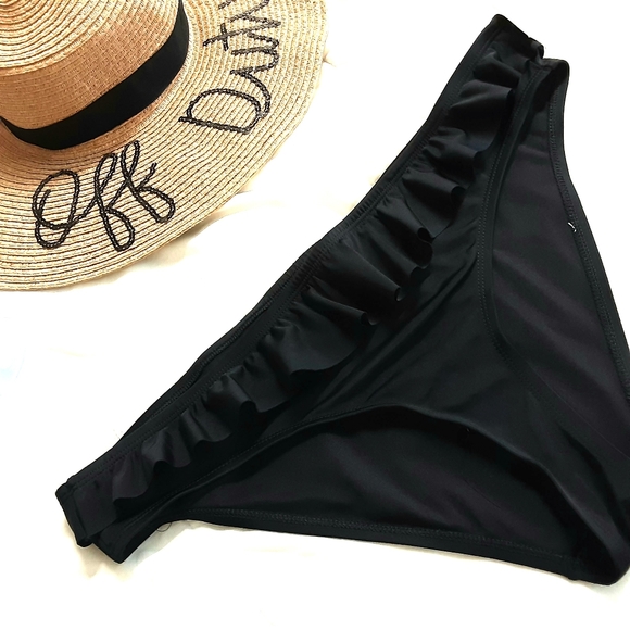 City Streets Bikini Bottoms Size XL Ruffle NWT - Picture 5 of 9